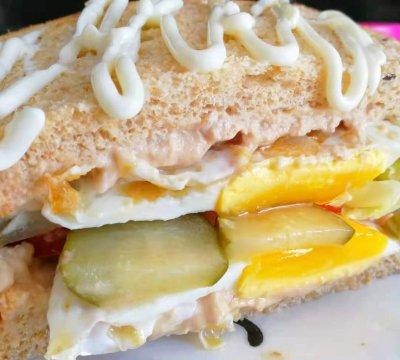金枪鱼三明治怎么做不腥，超减脂又营养的金枪鱼三明治做法
