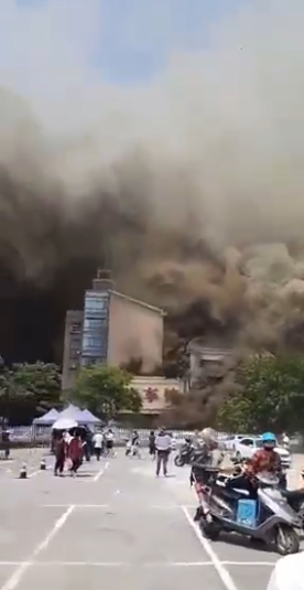 临平火灾起火原因,杭州临平市场发生火灾事故